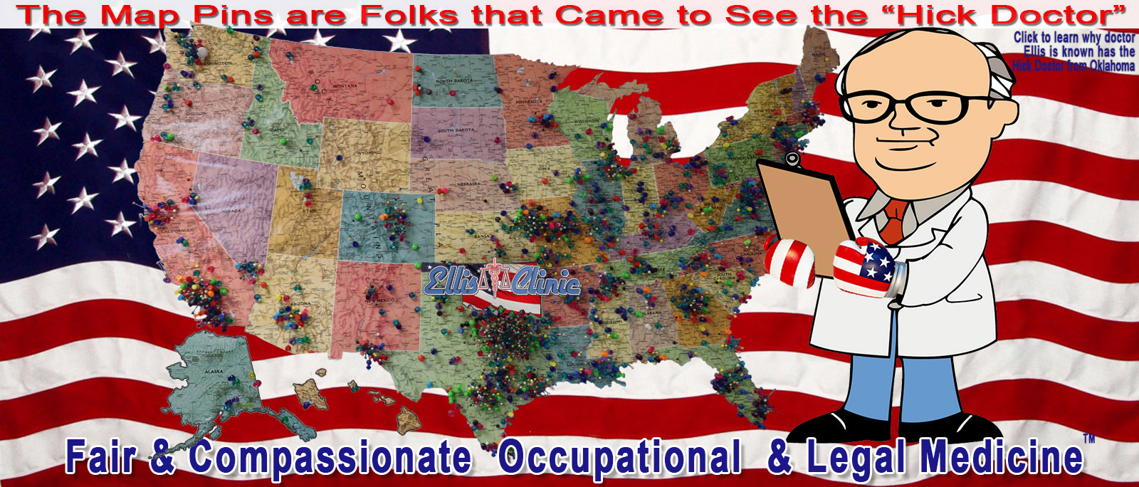 Click to hear the story of why Doctor Ellis is known has the Hick Doctor from Oklahoma